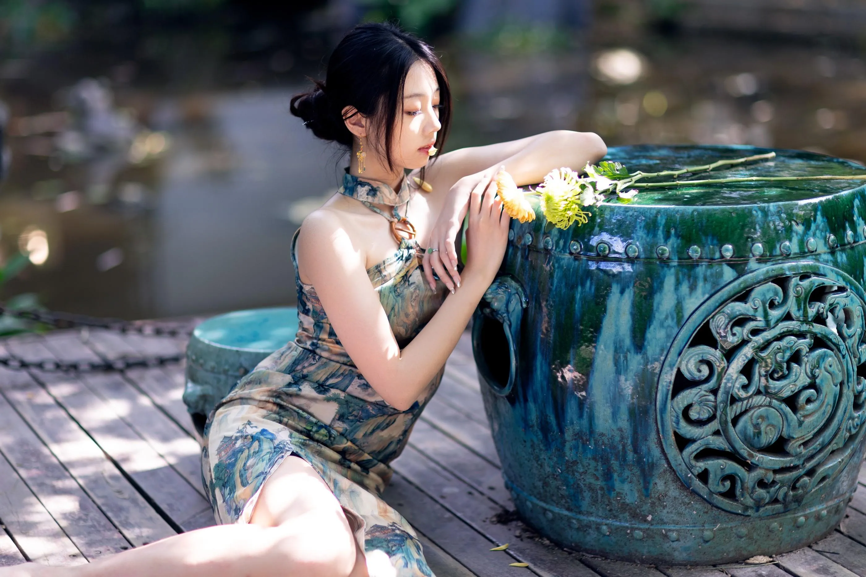 [YITUYU艺图语]2022.08.02 只此青绿 菠萝包 [42P]插图9